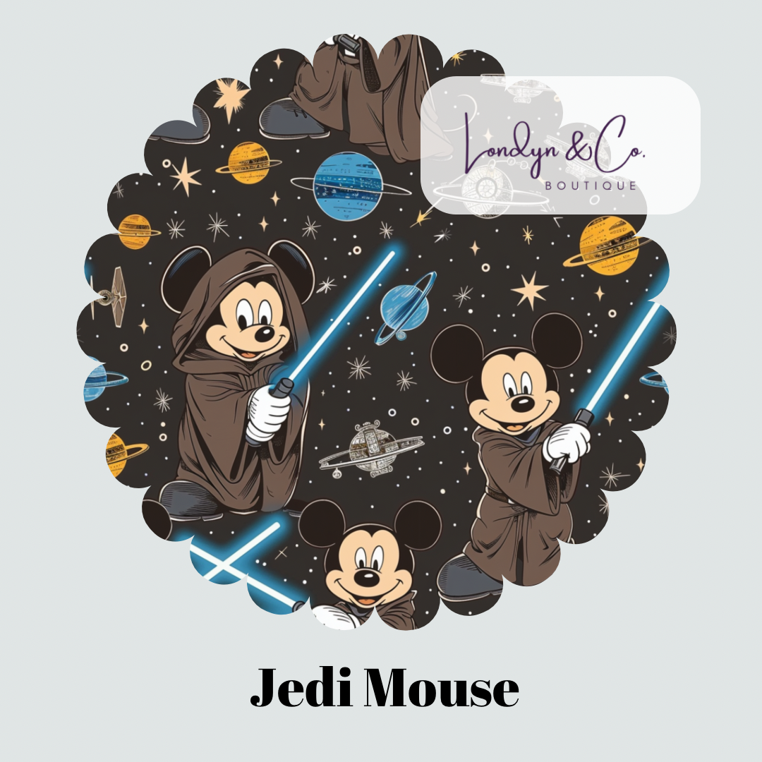 PRE ORDER Jedi Mouse Tulle Twirl Dress Set - ADULT