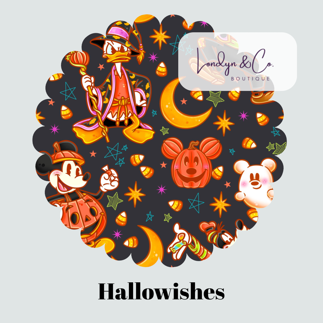 PRE ORDER Hallowishes Athletic Polo- MENS