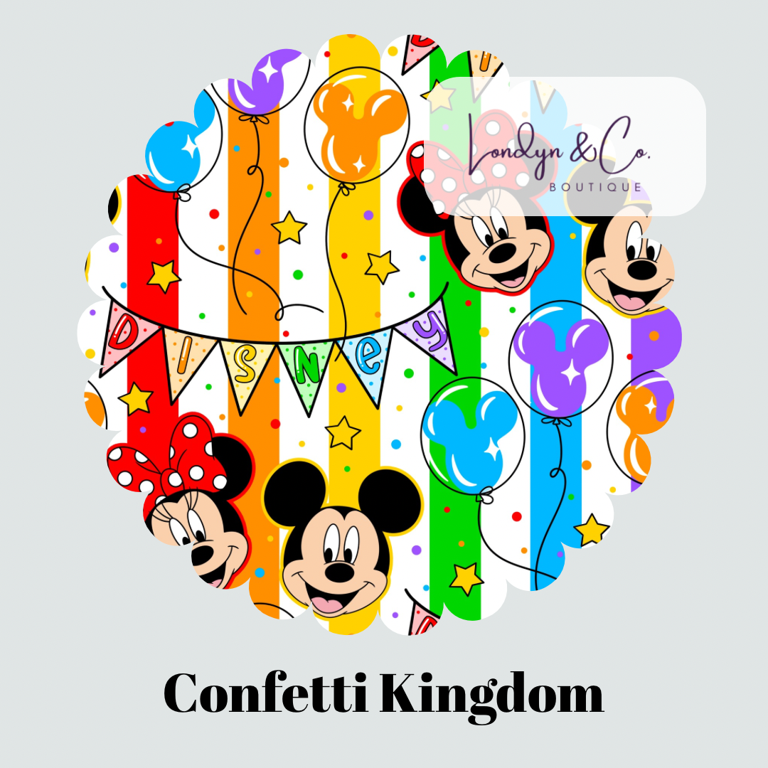 PRE ORDER Confetti Kingdom ATHLETIC PULLOVER - ADULT
