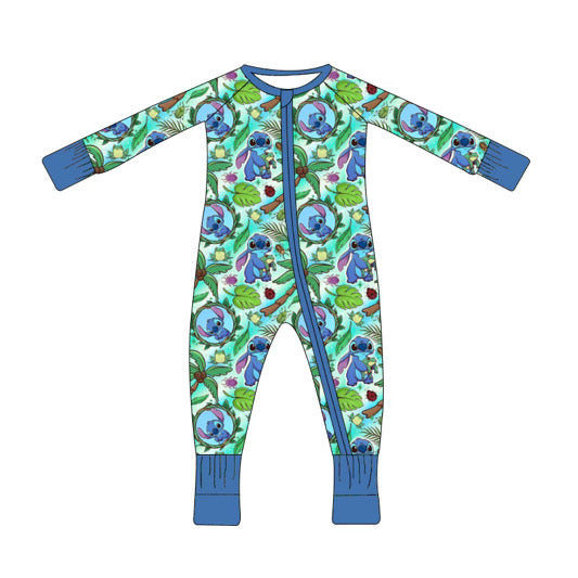 PREORDER Island Experiment Infant Zippy with fold over hand cuffs