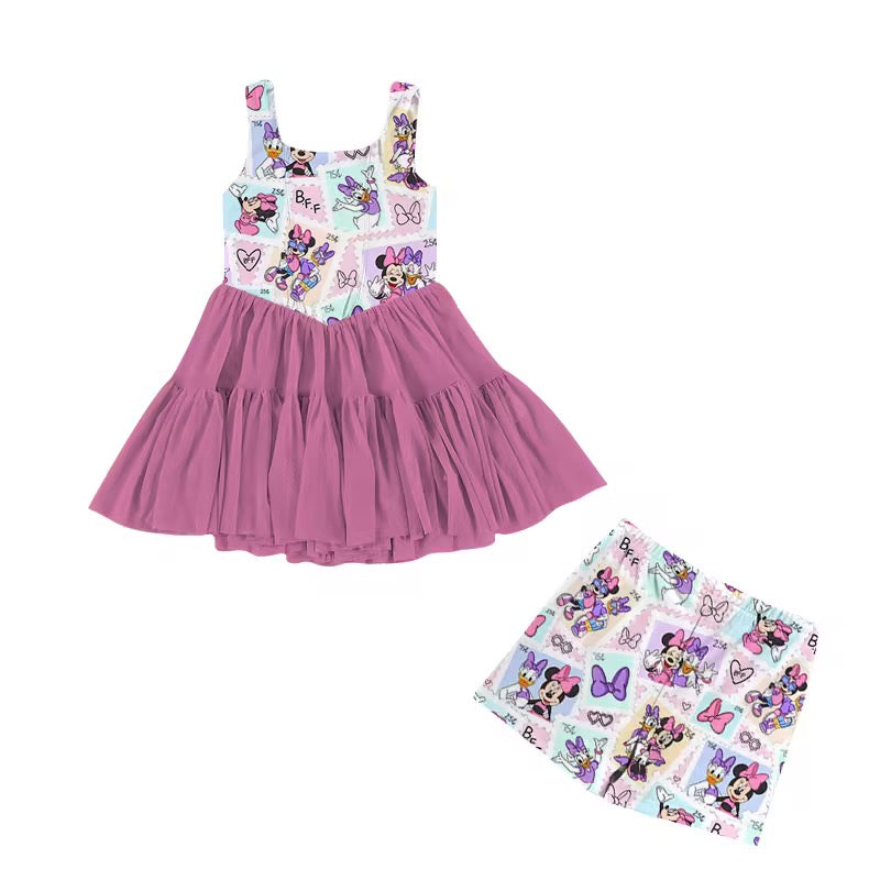 PRE ORDER Besties Athletic Tulle Twirl - ADULT