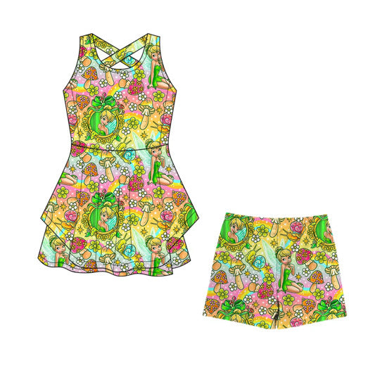 PREORDER Pixie Pop EverTwirl Athletic Dress - ADULT