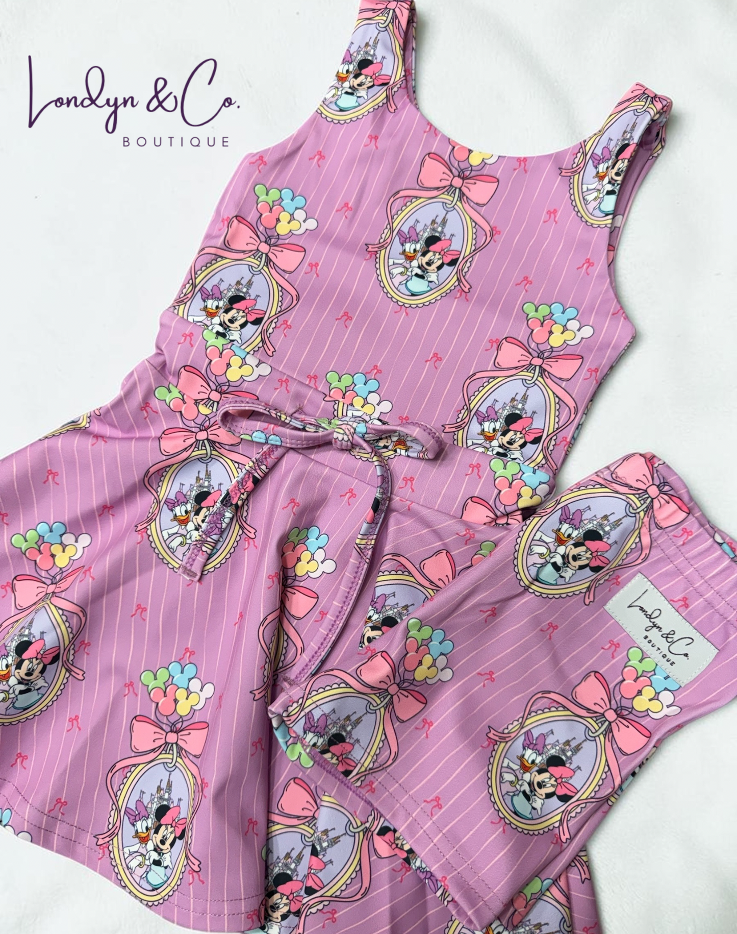RTS Blossom & Bows Athletic Dress - GIRL’S