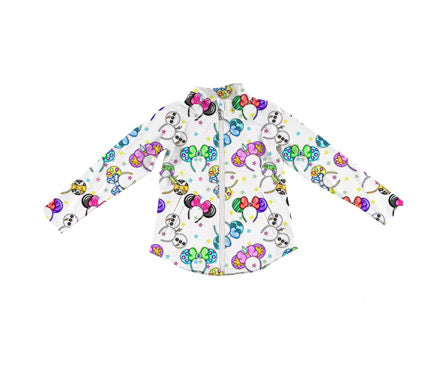RTS Main Street Ears ATHLETIC Full Zip - ADULT