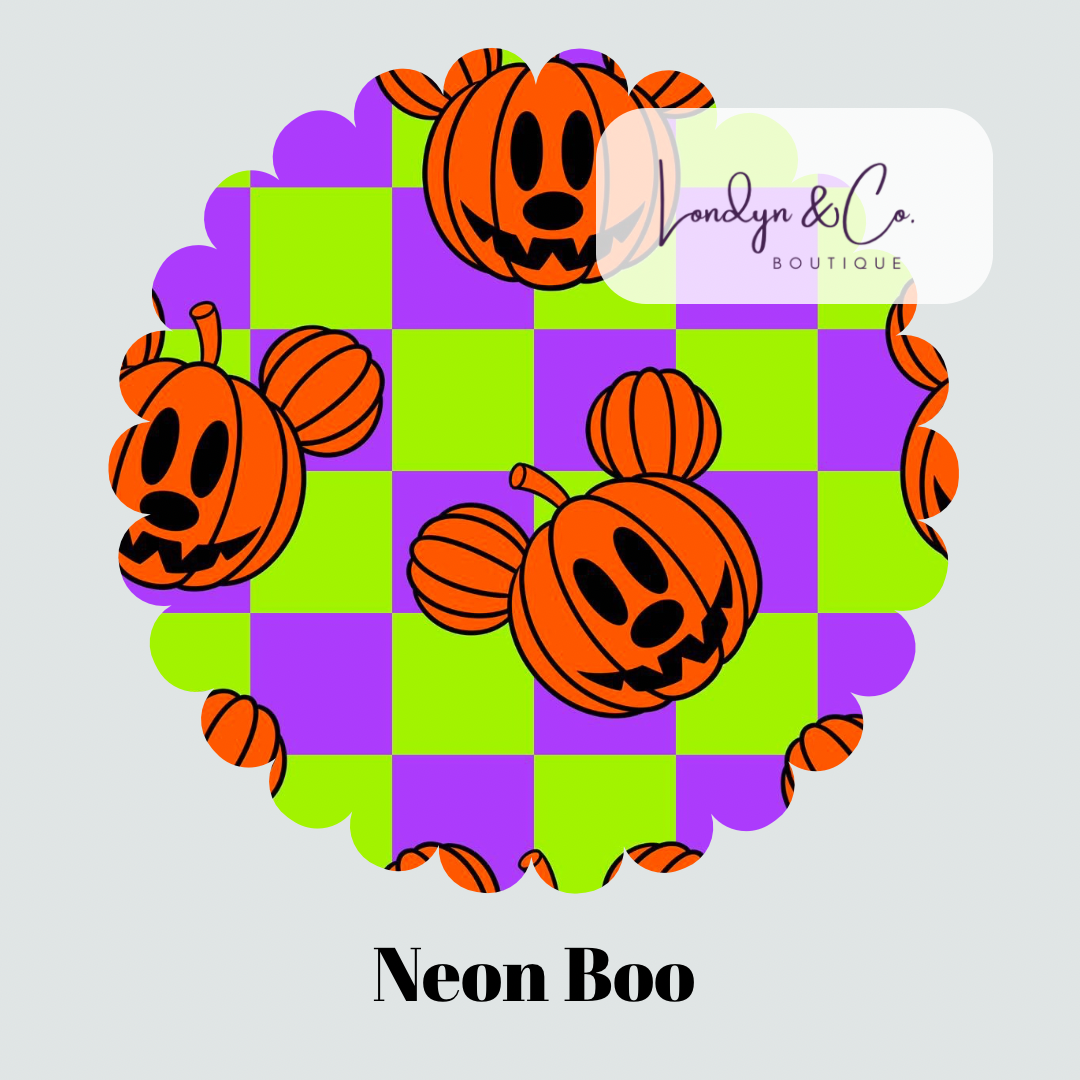 PRE-ORDER Neon Boo ATHLETIC Pullover - KIDS