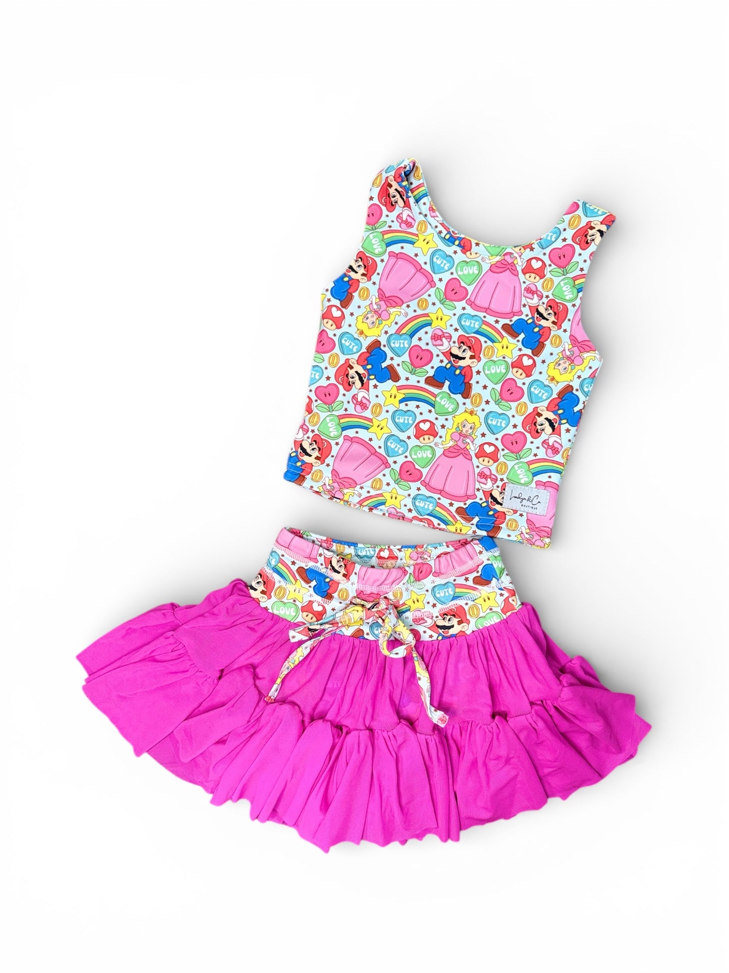 RTS Peachy Love Athletic Set - GIRL’S