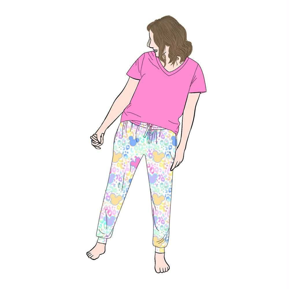 PREORDER Pastel Park Day Lounge Set Bamboo- GIRL’S