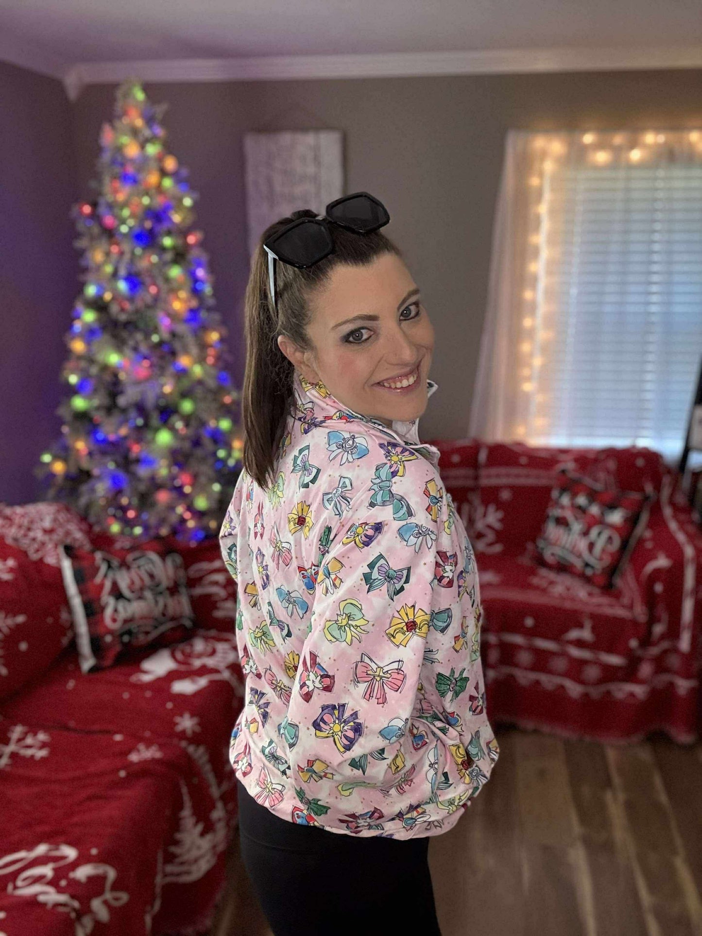 PRE ORDER Princess Bows Athletic Pullover - ADULT