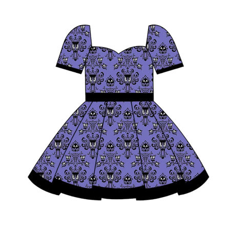 PRE-ORDER Grim Grinning Everyday Twirl - GIRL’S