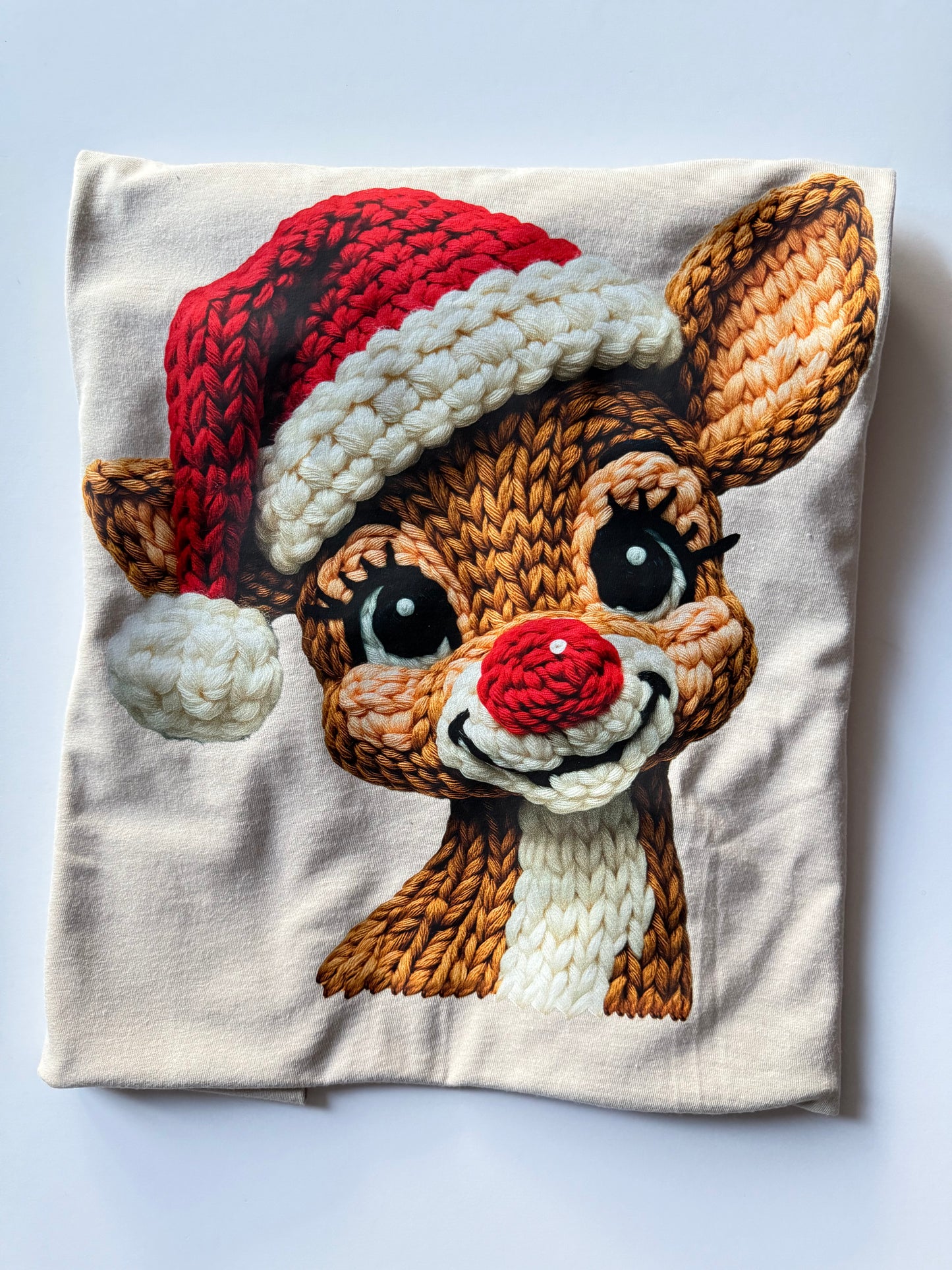 Rudolph Faux Yarn Sweatshirt