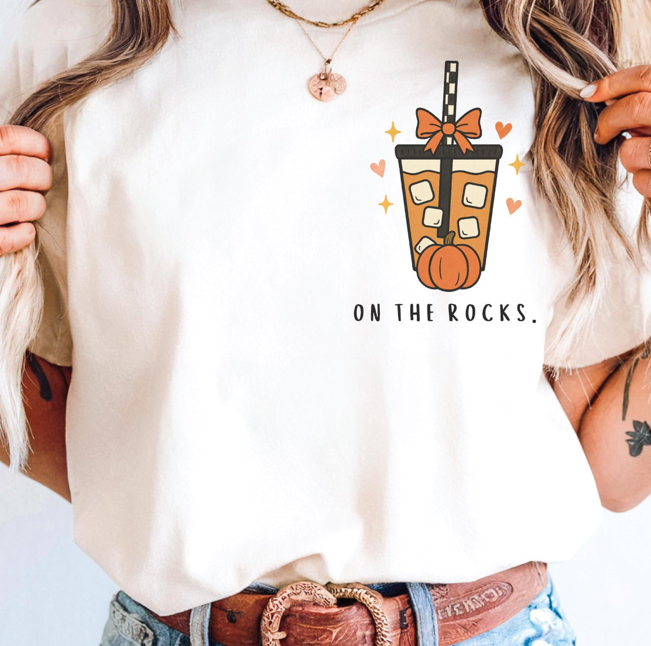 On the Rocks Fall Tee