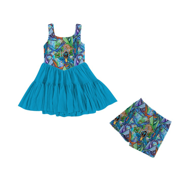 PREORDER Sivako! Athletic Tulle Twirl Set - GIRL’S