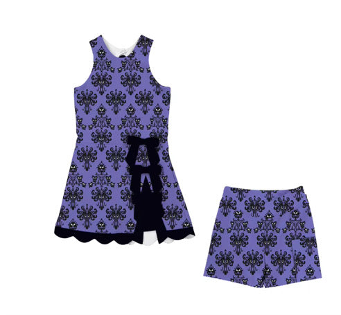 PRE ORDER Grim Grinning Bow Athletic Twirl - ADULT