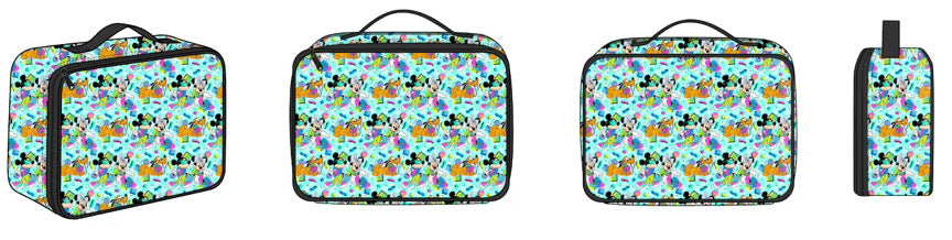 Retro Mouse School Sized Lunch Bag