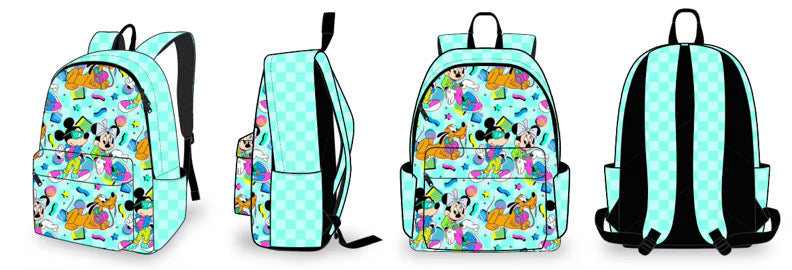 Retro Mouse School Sized Backpack