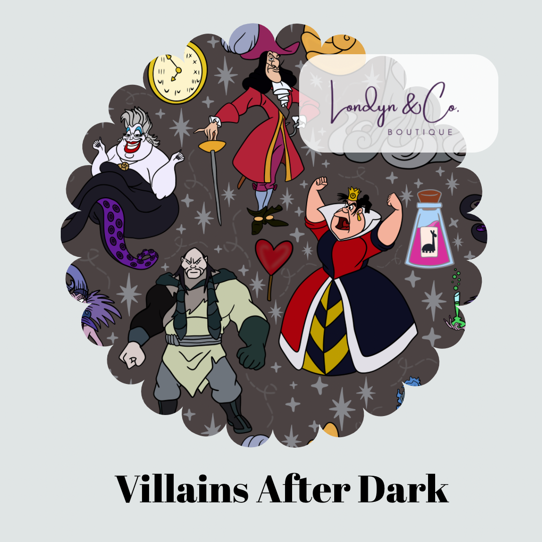 PRE ORDER Villains After Dark Athletic Polo- MENS