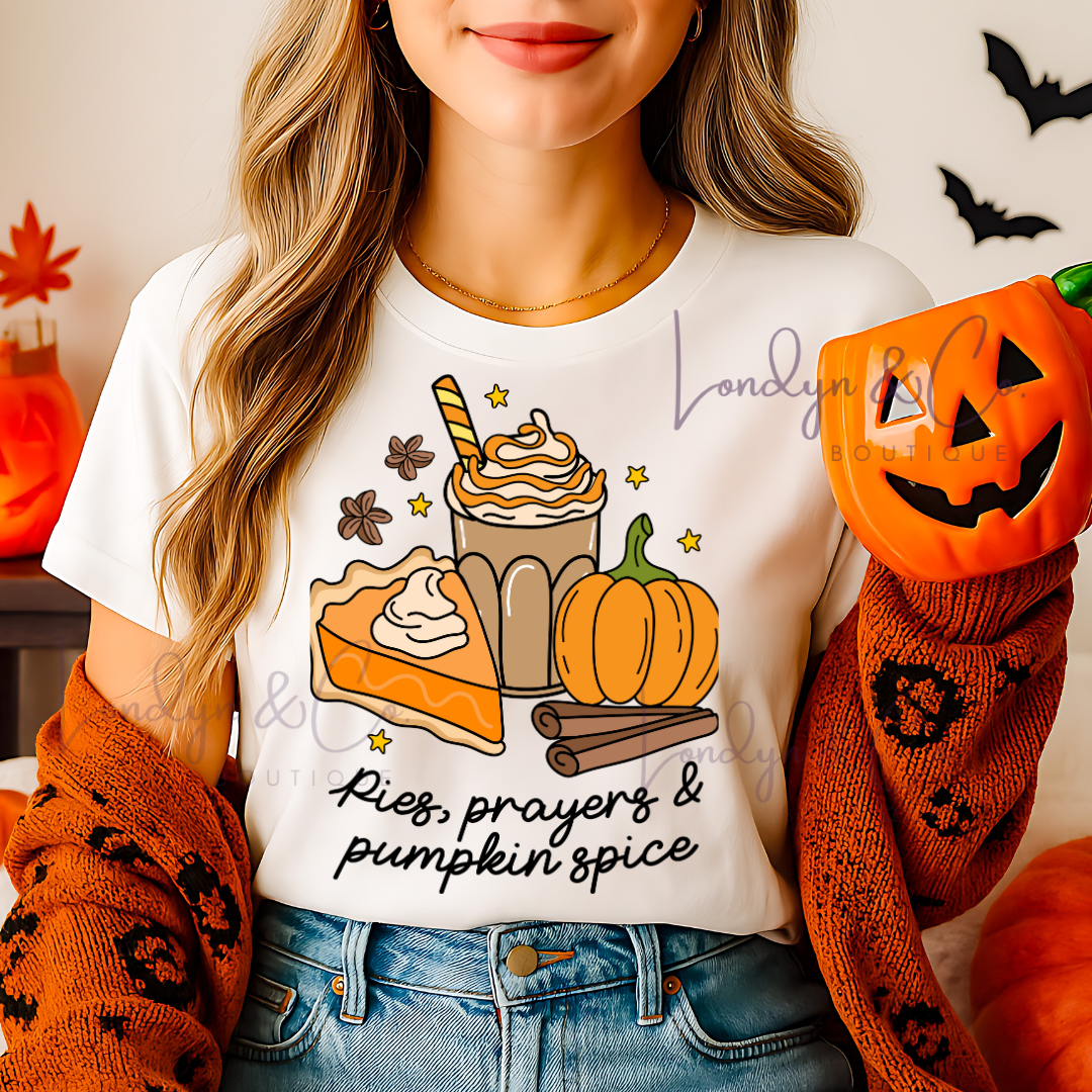 Pies and Prayers Tee
