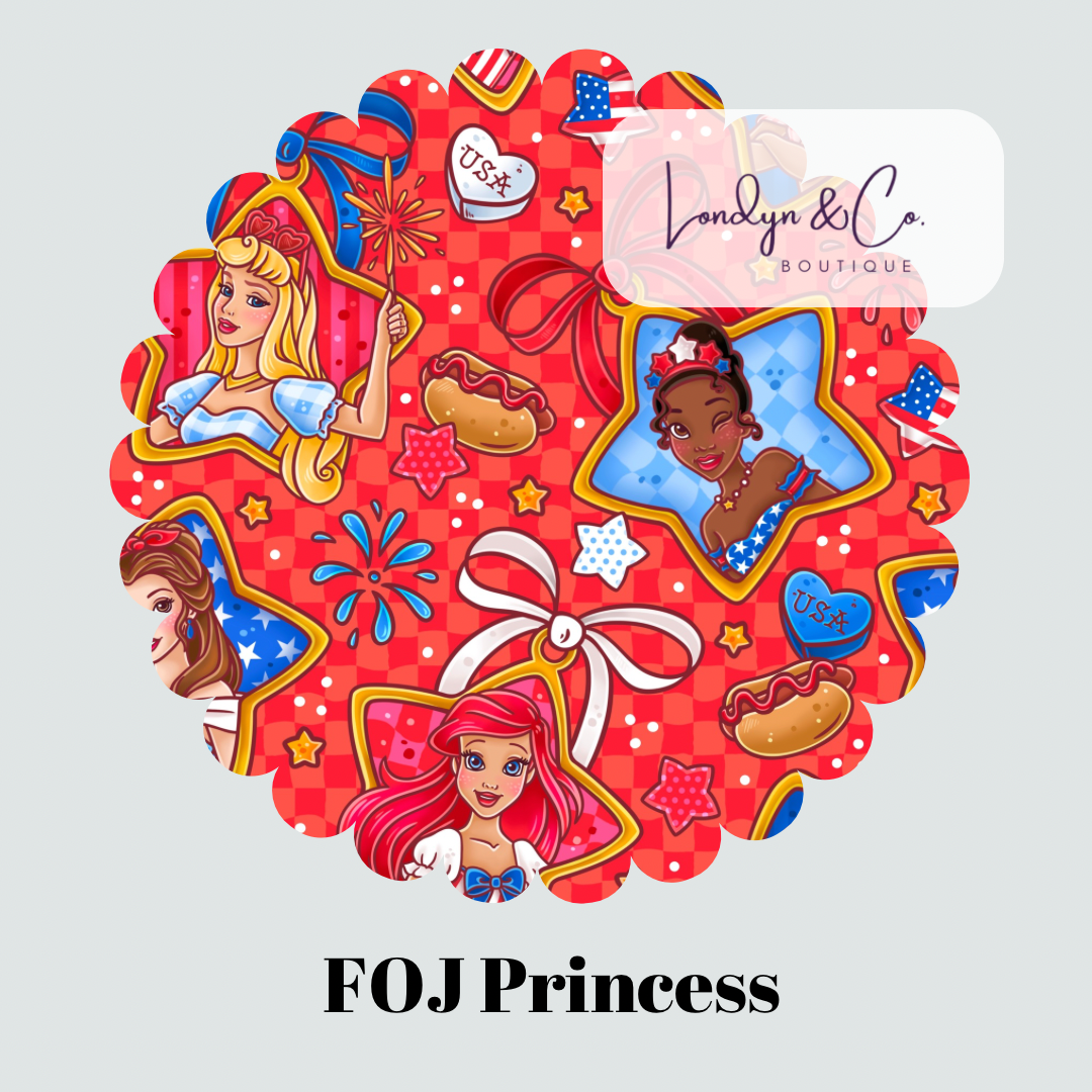 RTS FOJ Princess Tulle Twirl Dress Set - GIRL’S