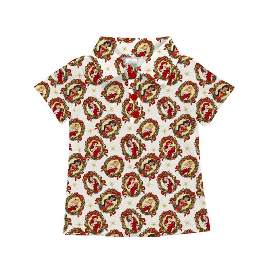 PRE ORDER Yuletide Royalty Athletic Polo- MENS