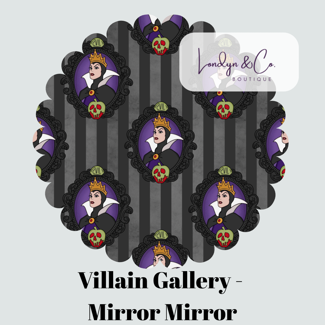 PRE ORDER Villain Gallery - Mirror Mirror Athletic Set - ADULT