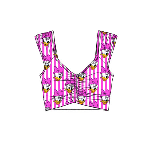 RTS Diva Duck Cropped Top Swim - ADULT