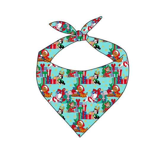 PREORDER Meow-y Christmas Pet Bandana - Bamboo