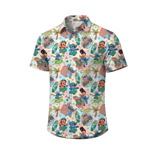 RTS Alien Beach Day Dad Shirt- BOYS