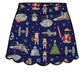 PREORDER Galactic Cheer Scalloped  Skort  - ADULT