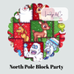 PRE ORDER North Pole Block Party Athletic Polo- MENS