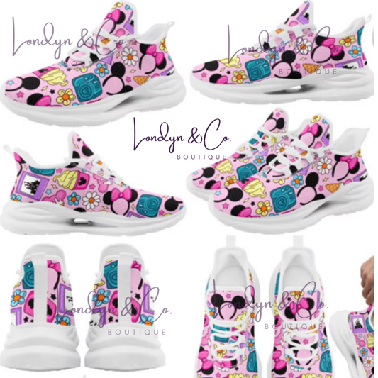 Athletic Sneakers - Sketchbook Mouse