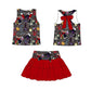 PREORDER Villains After Dark Racer Bow Athletic Set  - ADULT