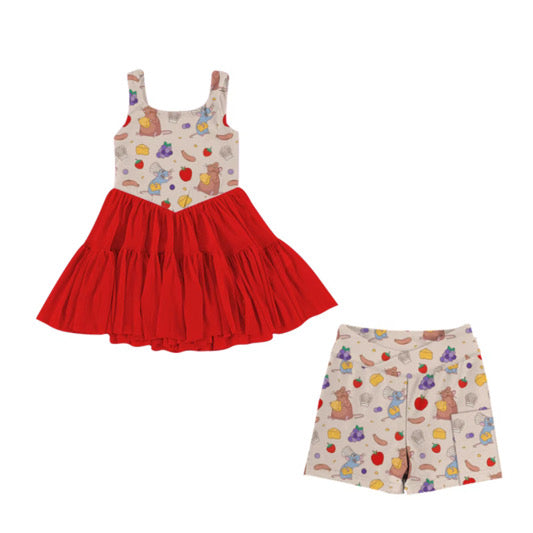 RTS Anyone Can Cook Tulle Twirl Dress Set  - GIRL’S