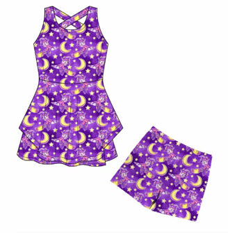 RTS Witchy Mouse EverTwirl Athletic Dress  - GIRL’S