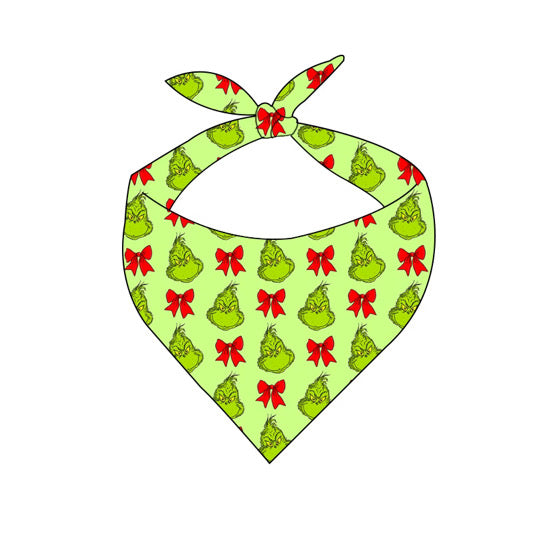 PREORDER The Mean One Pet Bandana - Bamboo