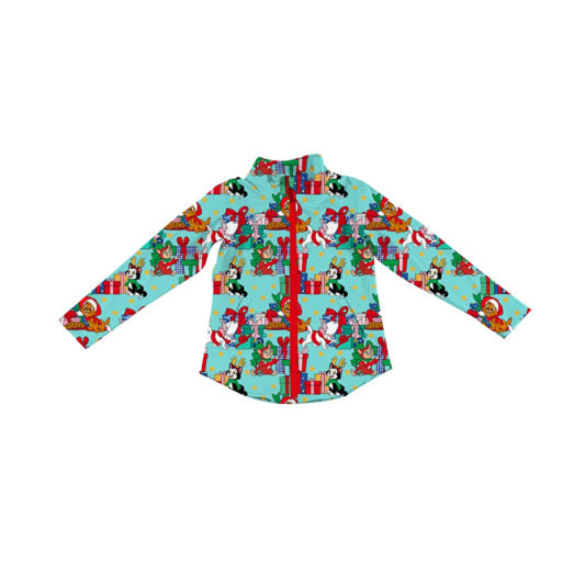 PRE-ORDER  Meow-y Christmas ATHLETIC Full Zip - KIDS