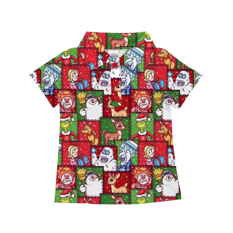 PRE ORDER North Pole Block Party Athletic Polo- MENS