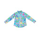 PRE-ORDER Princess Mouse - Blue ATHLETIC Full Zip - KIDS