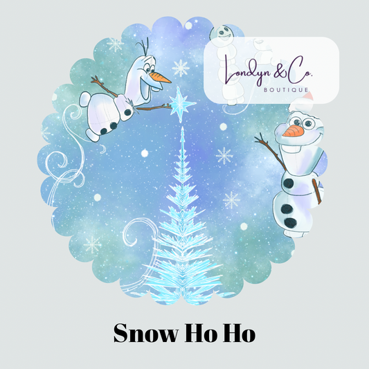 PRE ORDER Snow Ho Ho Athletic Polo- MENS