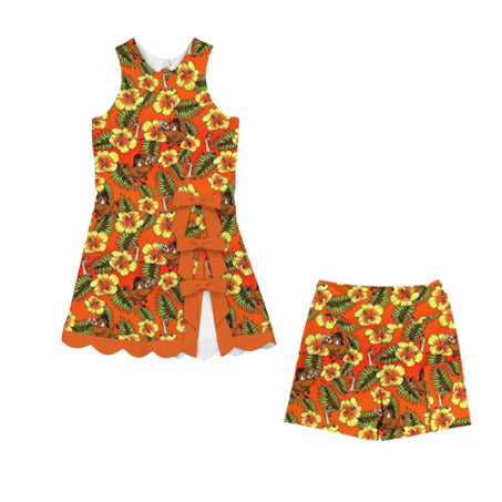 PRE-ORDER Matata Bow Athletic Dress - GIRL