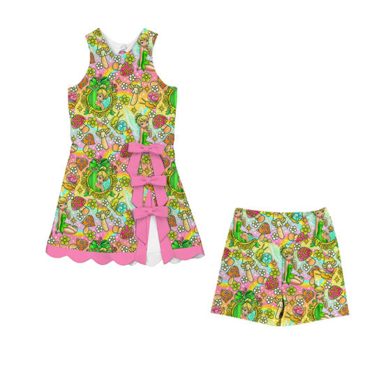 PRE ORDER  Pixie Pop Bow Athletic Twirl - ADULT