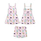 PREORDER Ghostly Sailor Bow Backed Athletic Dress Set  - GIRL’S
