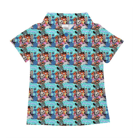 RTS City Of Tails - Selfie Mode Athletic Polo- MENS