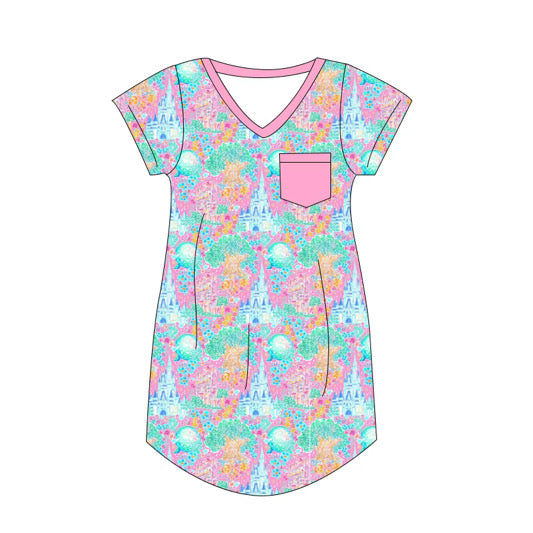 RTS Park Icons  Bamboo Nightgown - ADULT