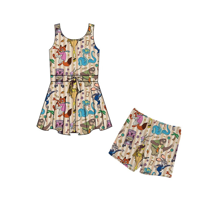 RTS City of Tails - Hop & Hustle Athletic Dress Set - ADULT