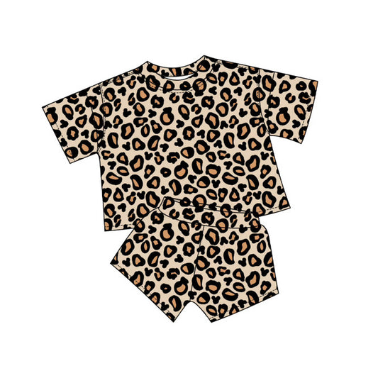 PRE ORDER Wild One Short Sleeve/S Waffle Knit Set - ADULT