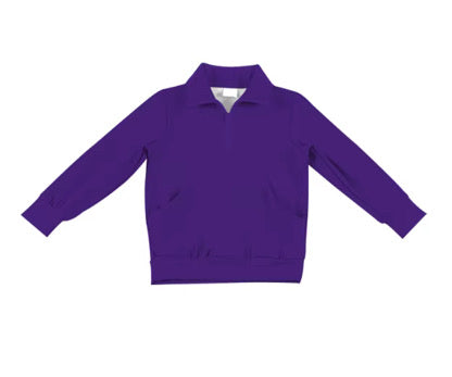 PRE ORDER Basics - Purple ATHLETIC PULLOVER - ADULT