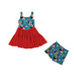 RTS Blue Sailor Athletic Twirl - GIRL’S