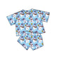 PRE ORDER Frosty Short Sleeve/S Waffle Knit Set - ADULT