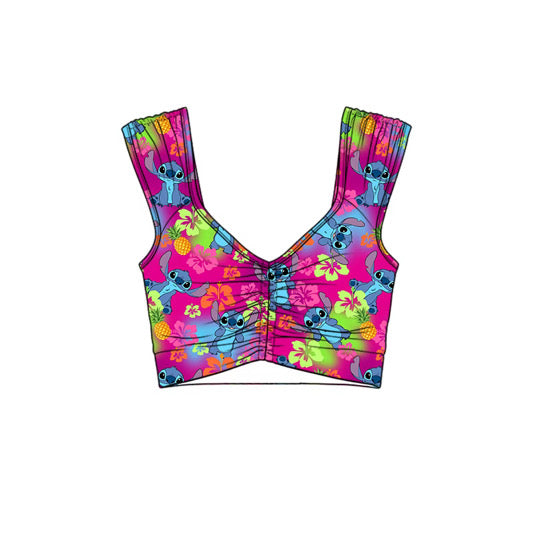 RTS Aloha Sidekick Cropped Top Swim - ADULT
