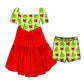 PREORDER The Mean One Athletic MOLLY Short SleeveTulle Twirl Set  - GIRL’S